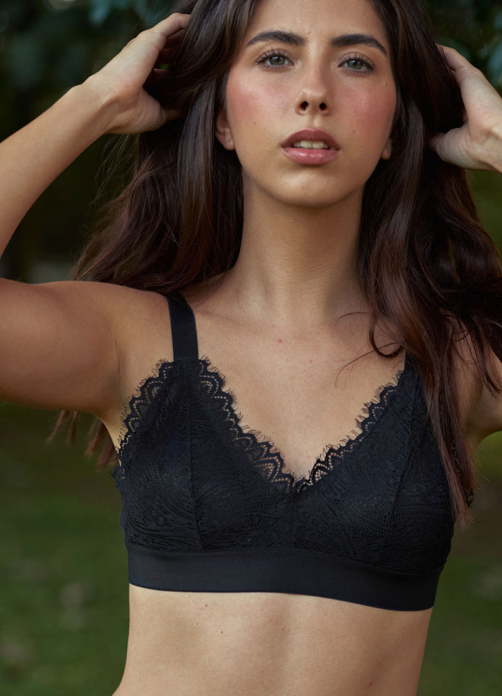 Top de encaje con copa removible - Dana