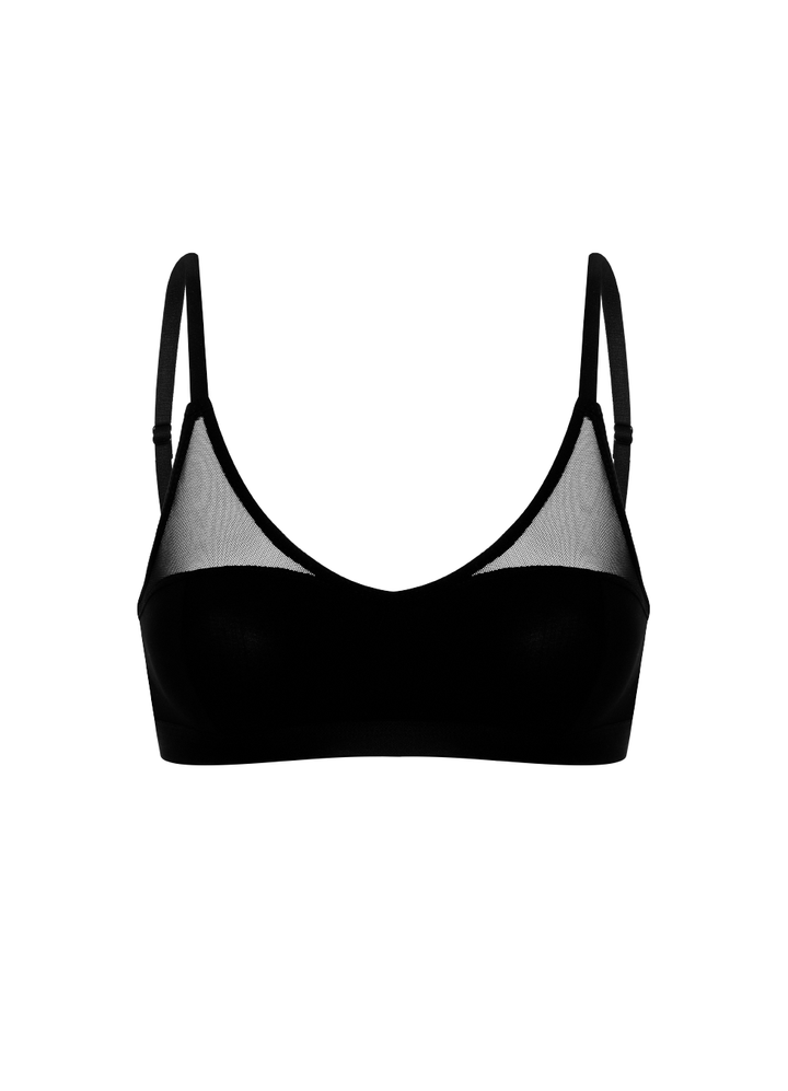 Top escote en malla- Emily